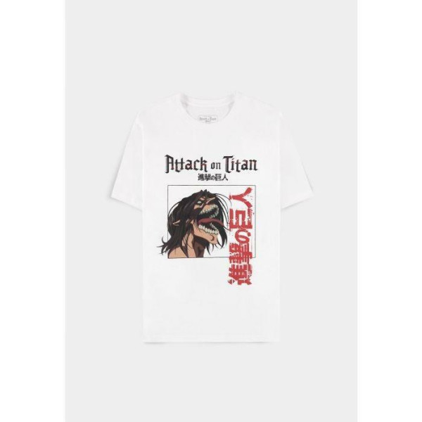 Attack On Titan | T-Shirt | White (Xl)