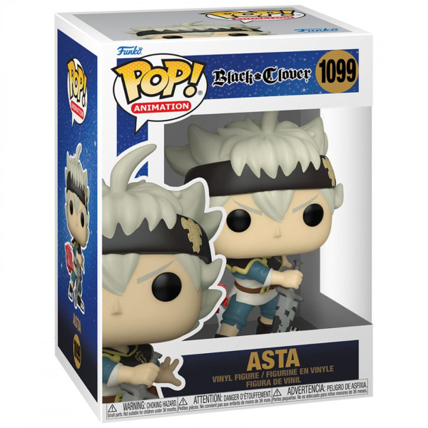 Funo Pop Animation 1099 | Black Clover | Asta 9Cm