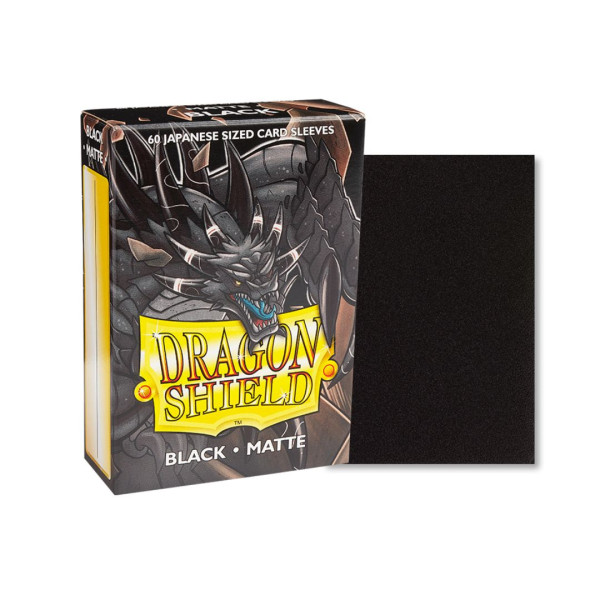 Dragon Shield | Bustine Protettive Japanese | Matte Black (60Pz)