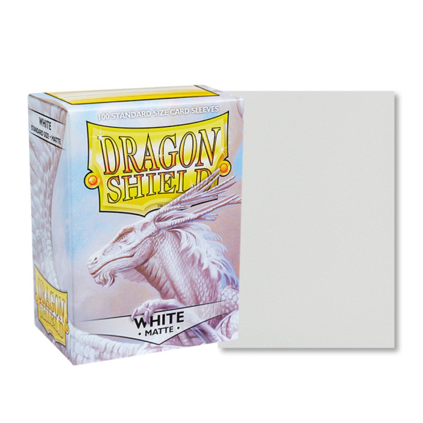 Dragon Shield | Bustine Protettive Standard | Matte White (100Pz)