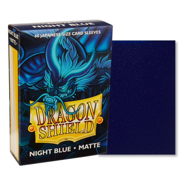 Dragon Shield | Bustine Protettive Japanese | Matte Night Blue (60Pz)