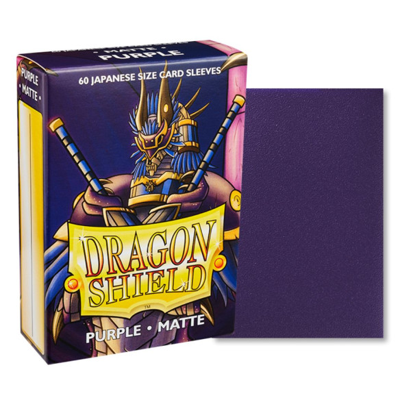 Dragon Shield | Bustine Protettive Japanese | Matte Purple (60Pz)