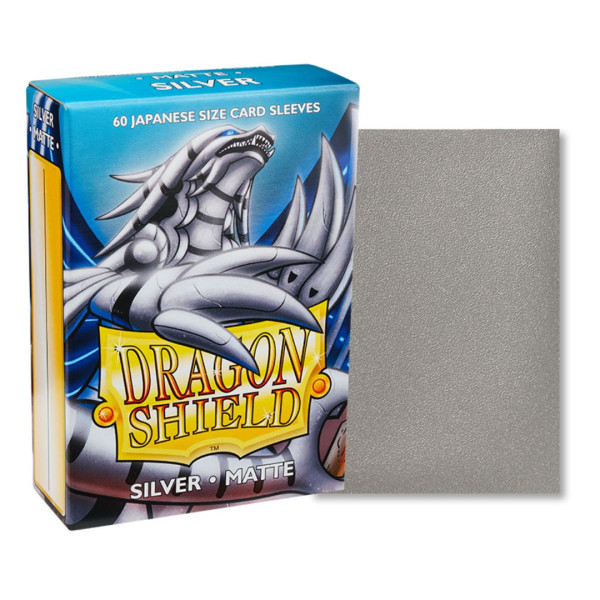 Dragon Shield | Bustine Protettive Japanese | Matte Silver (60Pz)