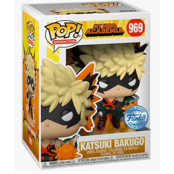 Funko Pop Animation 969 | My Hero Academia | Katsuki Bakugo W/ Explosion Funko Esclusive