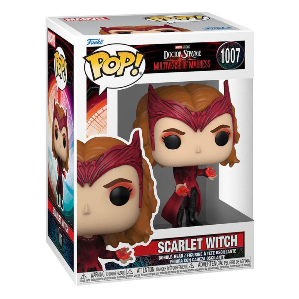 Funko Pop Marvel 1007 | Marvel: Doctor Strange Multiverse Of Madness | Scarlet Witch 9 Cm