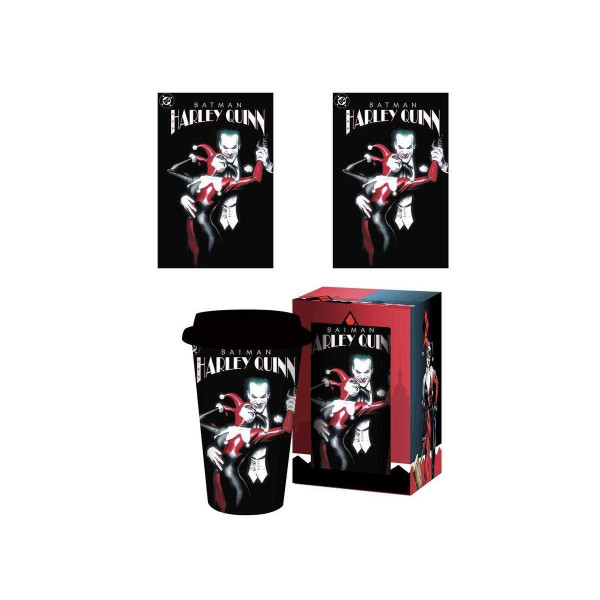 Dc Comics | Tazza Da Passeggio Joker & Harley Queen