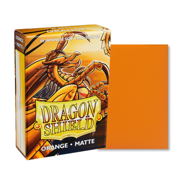 Dragon Shield | Bustine Protettive Japanese | Orange (60Pz)