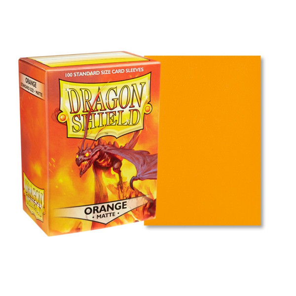 Dragon Shield | Bustine Protettive Standard | Matte Orange (100Pz)