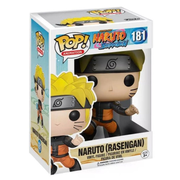 Funko Pop Animation 181 | Naruto Shippuden | Naruto (Rasengan) 9 Cm