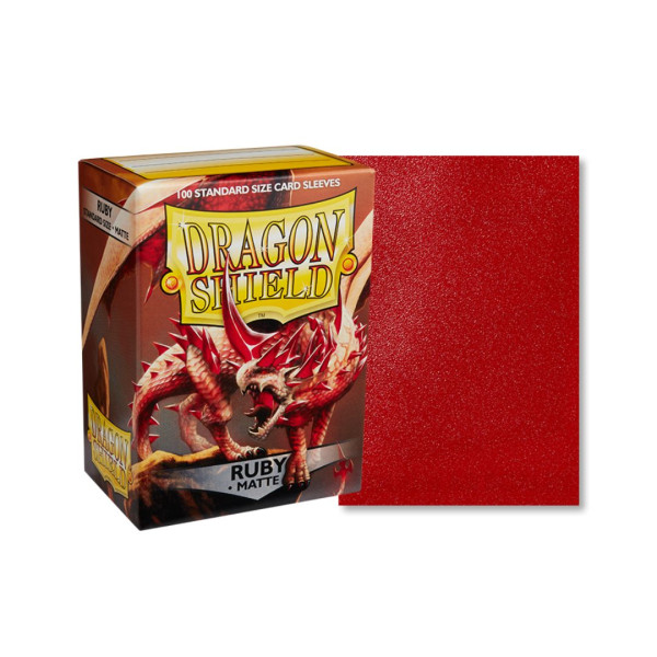 Dragon Shield | Bustine Protettive Standard | Matte Ruby (100Pz)