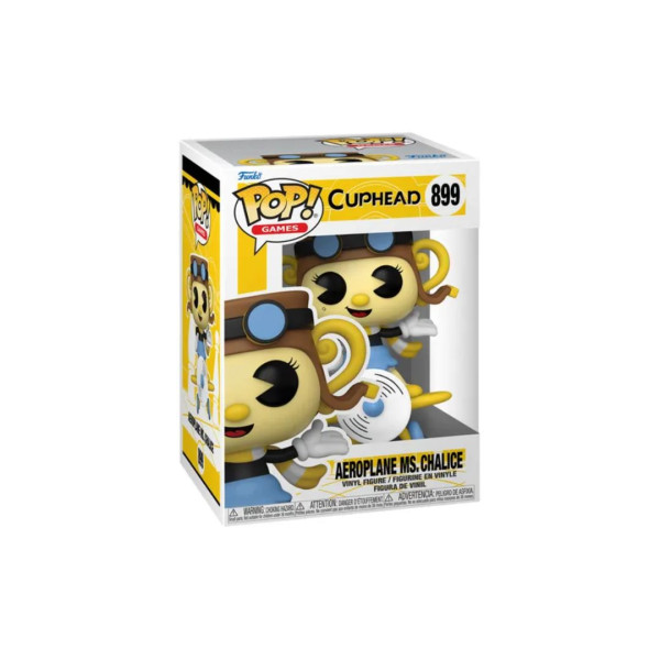 Funko Pop Games 899 | Cuphead | Aeroplane Calice 9Cm