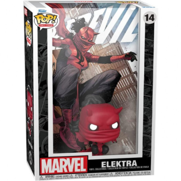 Funko Pop | Comic Covers 14 | Marvel | Elektra 9Cm