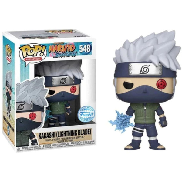 Funko Pop Animation 548 | Naruto Shippuden | Kakashi (Lightning Blade) 9Cm