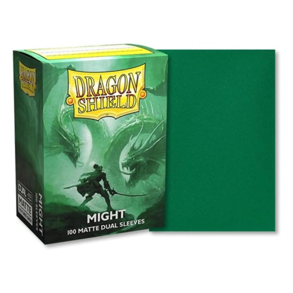 Dragon Shield | Bustine Protettive Standard | Matte Dual Sleeves Might (100Pz)