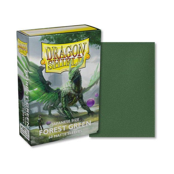 Dragon Shield | Bustine Protettive Japanese | Dual Matte Forest Green (60Pz)