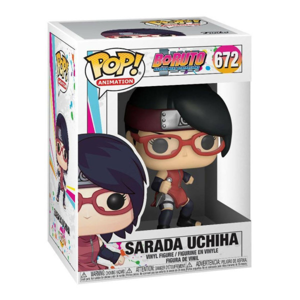 Funko Pop | Animation 672 | Boruto: Naruto Next Generations | Sarada Uchiha 9Cm