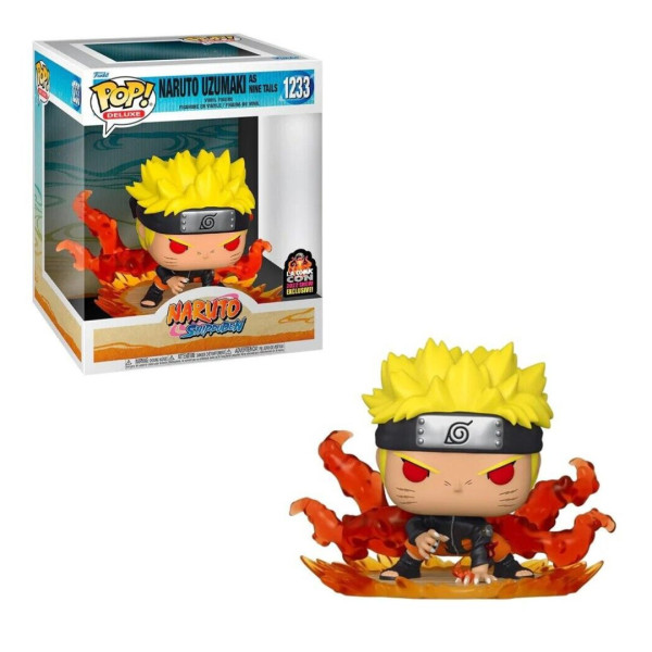 Funko Pop! Animation 1233 | Naruto | Uzumaki As Nine Tails | Deluxe 9Cm