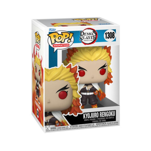 Funko Pop Animation 1308 | Demon Slayer | Kyojuro Rengoku 9 Cm