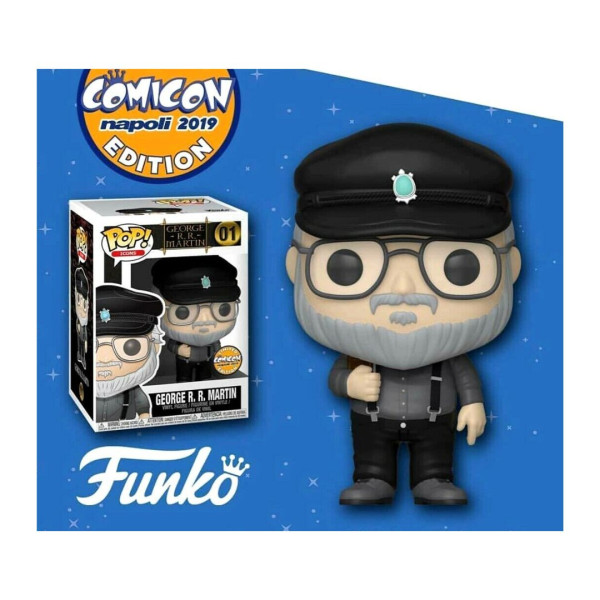 Funko Pop Icons 01 | Game Of Thrones | George R.R. Martin Comicon Excl 9Cm