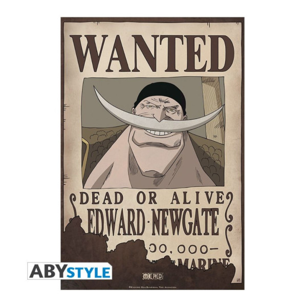 One Piece | Poster | Wanted Edward Newgate (52X35)