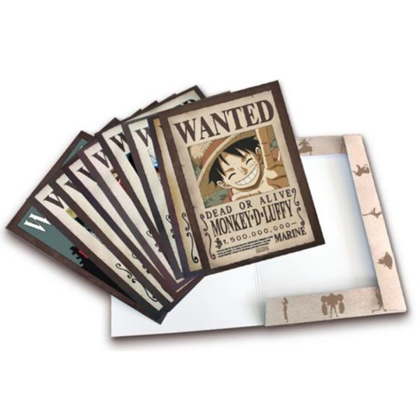 One Piece | Portfolio 9 Posters | Wanted Luffy'S Crew Wano