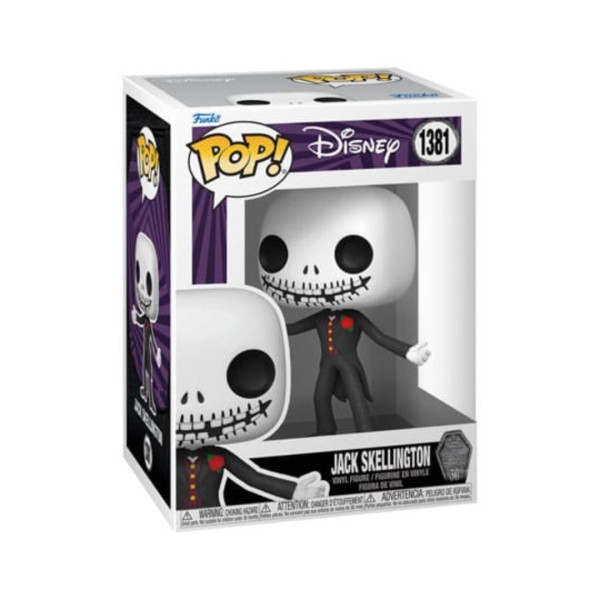 Funko Pop Disney 1381 | The Nightmare before Christmas 30th | Formal Jack 9 cm