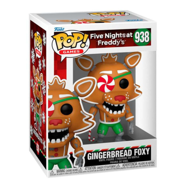 Five Nights at Freddy's | Funko Pop! Games | 938 Gingerbread Foxy 9cm