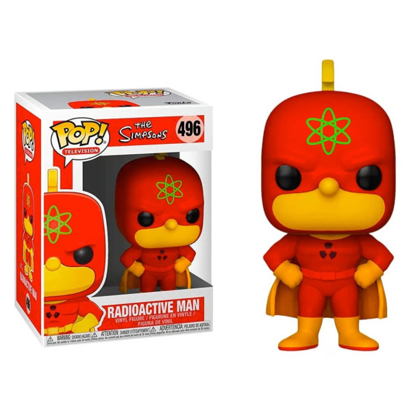 Funko Pop! Television 496 | The Simpsons | Radioactive Man