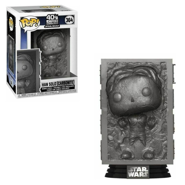 Funko Pop! Movies 364 | Star Wars: Empire Strikes Back | Han Solo (Carbonite)