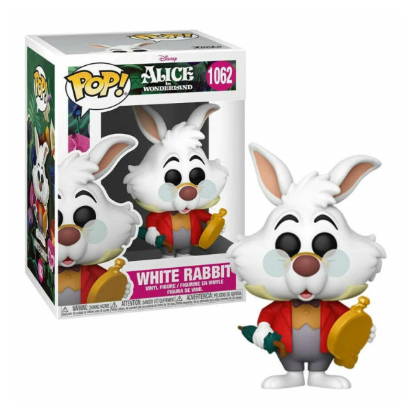 Funko Pop! Movies 1062 | Alice in Wonderland: 70Th Anniversary | White Rabbit W/ Watch