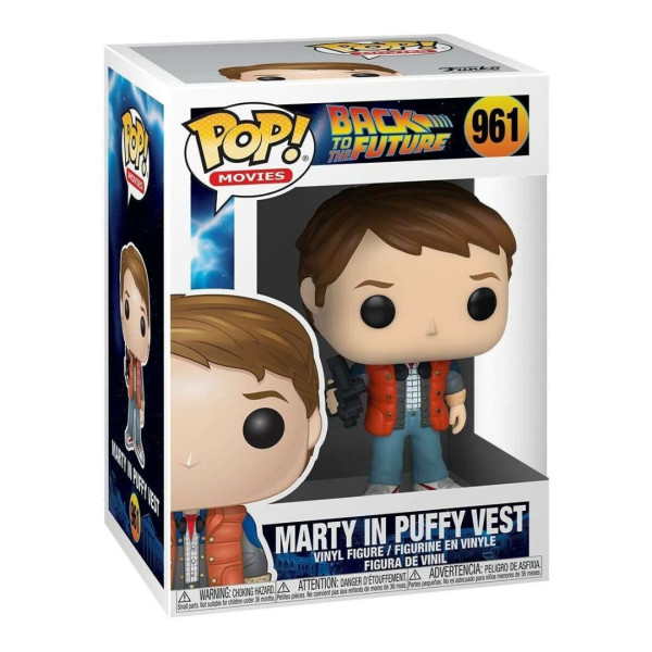 Funko Pop! Movies 961 | Back to the Future | Marty in Puffy Vest