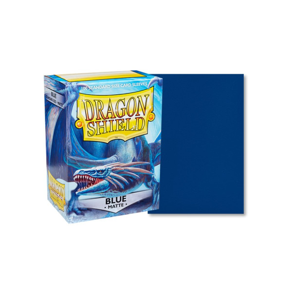 Dragon Shield | Bustine Protettive Standard | Matte Blue (100Pz)