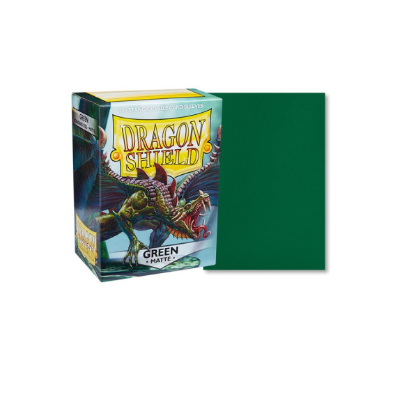 Dragon Shield | Bustine Protettive Standard | Matte Green (100Pz)