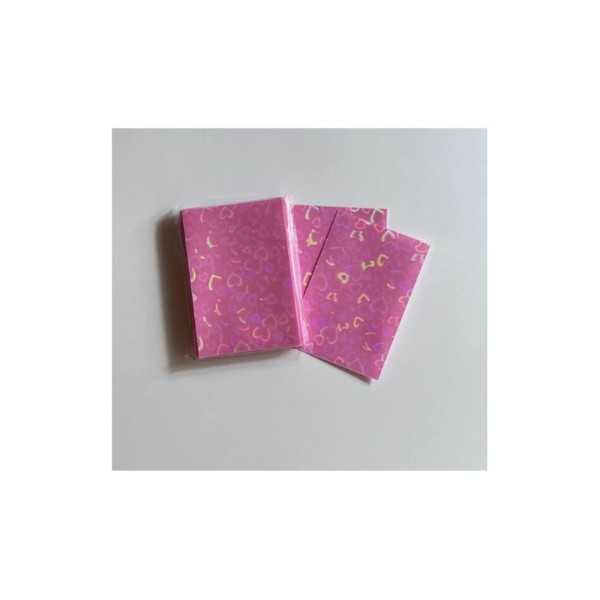 K-Pop | Bustine Protettive Photocard | Pink (10 pz)