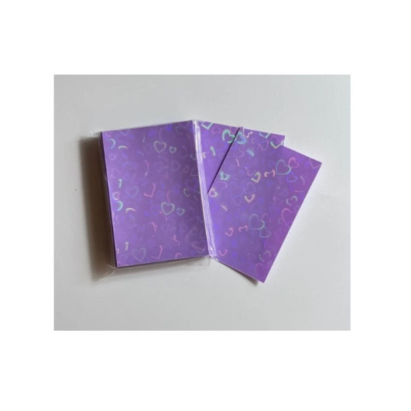 K-Pop | Bustine Protettive Photocard | Purple (10 pz)