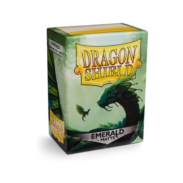 Dragon Shield | Bustine Protettive Standard | Matte Emerald (100Pz)