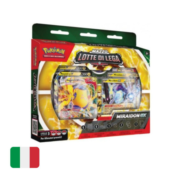 Pokémon | Scarlatto & Violetto: | Mazzo Lotte di Lega | Miraidon-ex Ita