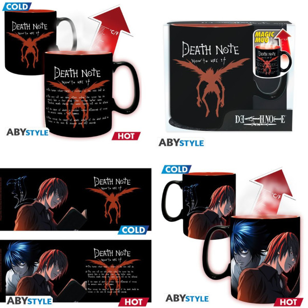 Abystyle | Death Note | Tazza Heat Changing | Kira & Ryuk