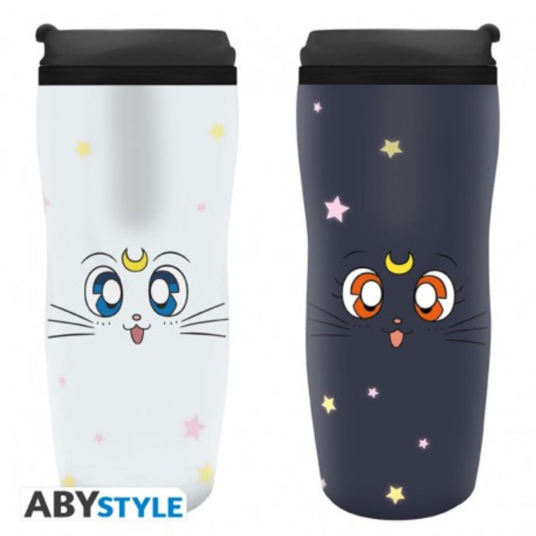 Abystyle | Sailor Moon | Tazza da Viaggio | Luna & Artemis