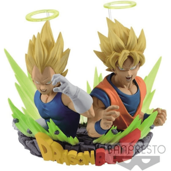 Banpresto | Dragon Ball Z | Com: Figuration Gogeta Vol.2 | Son Goku & Vegeta Super Sayan 7Cm